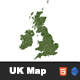 Interactive UK Clickable Map - HTML5