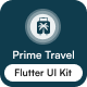 Prime Travel Flutter App UI Kit - Mobile / Flutter