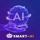 SmartAI: ReactJS AI Template - OpenAI Content, Text, Image, Chatbot, Code Generator as SaaS - JavaScript / Project Ma...