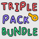 Scribble World Triple Pack Bundle - HTML5 / Games