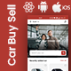 Car Buy & Sell App Template in React Native | Multi Language | CarMax - Mobile