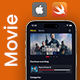 Movie App | Web Series App | Online Video Streaming App | OTT App | iOS Swift | Cinemy - Mobile / iOS