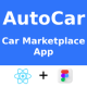 Car Marketplace App | React Native | Figma FREE | Life Time Update | AutoCar - Mobile / Native Web