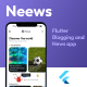 Neews Flutter News App | Android News app | IOS News app | Blogging App - Mobile / Flutter / Full Applications