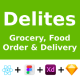 Grocery Order & Delivery Android + iOS + Figma + XD + Sketch | React Native | Delites - Mobile / Native Web