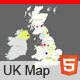 Interactive UK Map - HTML5 - HTML5 / Media