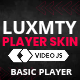 Videojs Luxmty Skin - HTML5 / Media