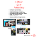 3 Different Types of Gallery, Portfolio, Showcase, Grid Design (Diamond Gird Design) - CSS / Layouts