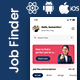 Job Classifieds App in React Native | Job Finding App| Recruitment Portal Job App | JobFinder - Mobile