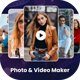 Photo Video Maker With Music - Music Video Status Maker - Video Editor - Photo to Video Maker - Mobile / Android