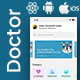4 App Template | Doctor Appointment Booking App| Nearby Doctor App| Medicine Delivery App| DoctorOps - Mobile