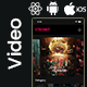 Movie Series Video Streaming App Template in React Native CLI | NetFlix Clone Template - Mobile