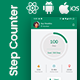 Step Counter and Calories Tracker App template in React Native | StepUp | Multi Language - Mobile