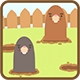 Moles Construct 3 HTML5 Game - HTML5 / Games