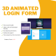 Login Forms with 3 Different Types of Animations - HTML5 / Forms