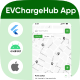 EVChargeHub UI Template: Charging stations App in Flutter(Android, iOS) template | Electri Connect - Mobile / Flutter