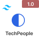 TechPeople - Team Cards Tailwind CSS 3 HTML Template