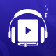 AudiBooks Flutter Full UI KIt | Audio & Ebook Flutter UI Tamplate - Mobile / Flutter