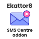 Ekattor 8 School SMS Center Addon - PHP Scripts