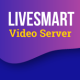 LiveSmart Server Video - Online Conference and Streaming, Live AI - JavaScript / Social Networks