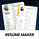 Resume CV Maker - Resume Builder - Professional CV Template Maker - CV Creator - Mobile / Android