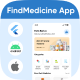 MedLocator UI Template: find medicine app in Flutter(Android, iOS) App | Pill Finder App - Mobile / Flutter