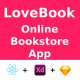 Book Store App | UI Kit | ReactNative CLI | XD, Sketch FREE | Life Time Update | Love Book - Mobile / Native Web