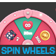 Icons Spin Wheels Pack - HTML5 / Games