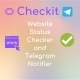 CheckIT: Website Status Checker and Telegram Notifier - Apps / Windows
