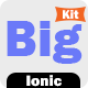 Ionic UI KIT | BigKit - Biggest Ionic App Template Kit - 15 Apps - Mobile