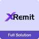 XRemit - Remittance Money Transfer Full Solution - Mobile / Flutter / Full Applications