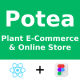 Plant E-Commerce & Online Store App | UI Kit | React Native EXPO | Figma | Life Time Update | POTEA - Mobile / Native...