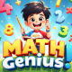 Math Genius – Educational Kids Mobile & Web Game | HTML5 + Android + iOS + Windows | Construct 3 - HTML5 / Games