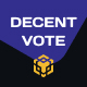 DECENTVOTE | BSC Decentralized Voting Platform with Smart Contracts - JavaScript