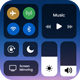 IControl - Control Center OS16 APK - iControl Center iOS 15 - iCenter OS17 - Control Center - iNoty - Mobile / Android