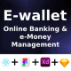 Online E-Wallet & Banking App | ReactNative CLI | Figma + Sketch | Life Time Update | E-Wallet - Mobile / Native Web