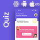 Modern Quiz Solo App + Multiplayer quiz app + 1vs1 quiz App Template | React Native CLI | QuizX - Mobile