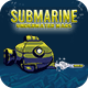 Submarine Underwater Wars Construct 3 HTML5 Game - HTML5 / Games