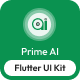 Prime AI Flutter UI Kit - AI Chat, Image Generator, Video Generator, AI Content Writer - Mobile / Flutter