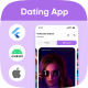 TenderTalks: Socialize & Match app in Flutter 3.x (Android, iOS) UI template | Dating App - Mobile / Flutter