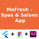Spas & Salons App ANDROID + IOS + FIGMA + XD | UI Kit | Flutter | MoFresh - Mobile / Flutter