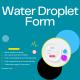 Water Droplet Login Form - HTML5