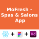 Spas & Salons App ANDROID + IOS + FIGMA + XD | UI Kit | ReactNative CLI | MoFresh - Mobile / Native Web