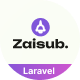 Zaisub - Subscription & Billing Management Laravel Script. - PHP Scripts / Miscellaneous