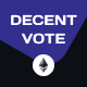 DECENTVOTE | Ethereum Decentralized Voting Platform with Smart Contracts - JavaScript