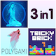 3 Premium Games in 1 - Pack 2 HTML5, Construct 3 - HTML5 / Games