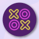 TicTac Toe - NEON AI and Multiplayer Andorid and iOS in Flutter 3.x - Mobile / Flutter / Full Applications