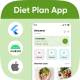 EatWise Template: Diet Recipe Planner App in Flutter(Android, iOS) | DailyDietGuide App - Mobile / Flutter