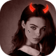 Neon Horns Devils Face Makeup Editor - Neon Horns Devil Face - Devils Face Makeup Photo Editor - Mobile / Android