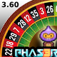 Phaser 3.60 European Video Roulette - HTML5 / Games